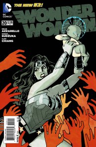 Wonder Woman #20 cover by Cliff Chiang